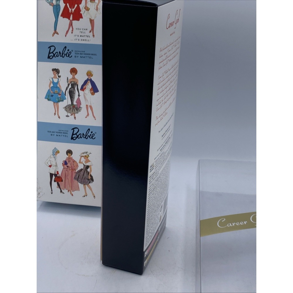 NEW 2006 Career Girl 1963 Barbie Doll Reproduction Gold label Mattel #J0965 - Picture 11 of 16